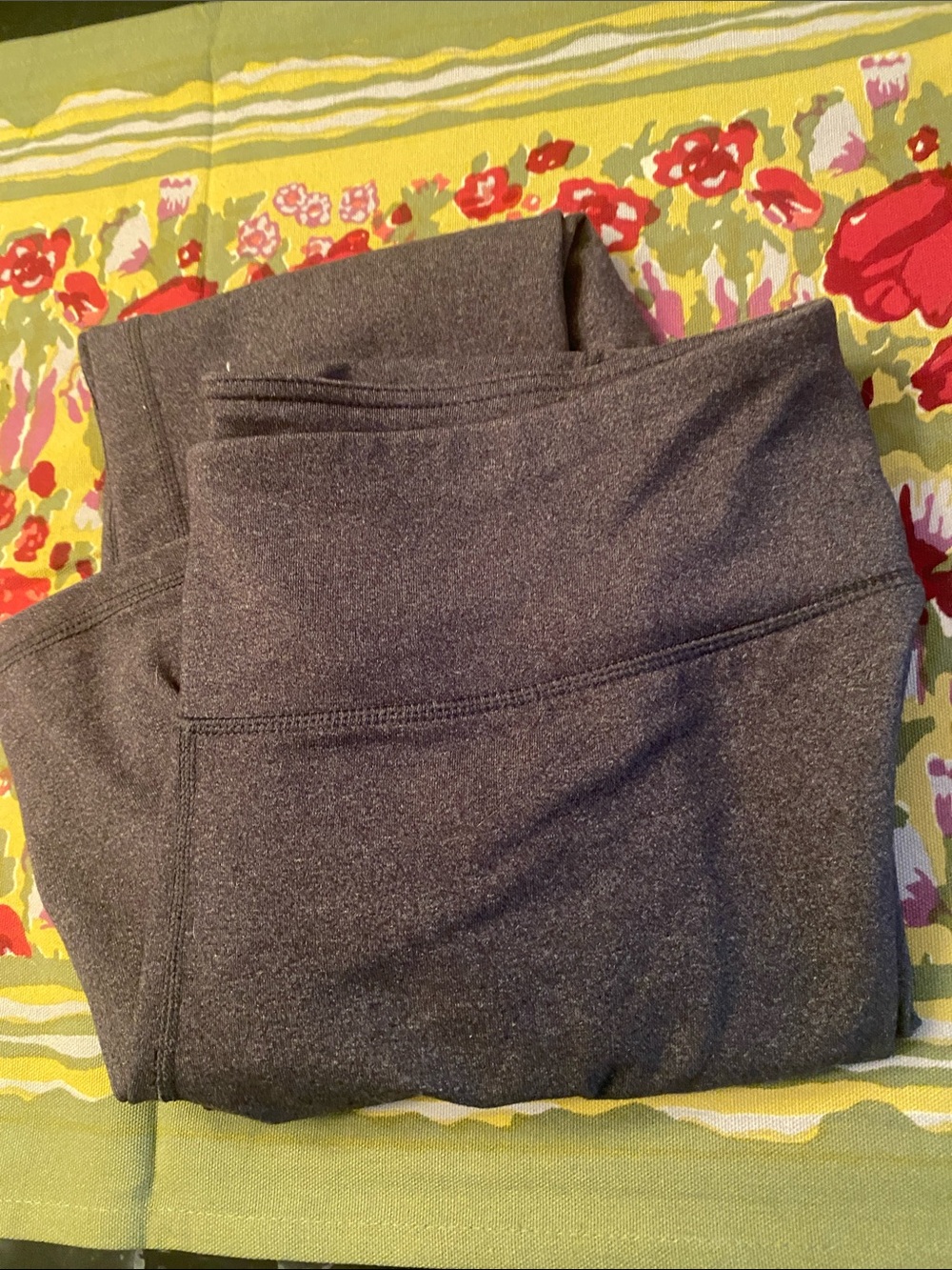 Charcoal Gray High-Waist Shapewear Leggings